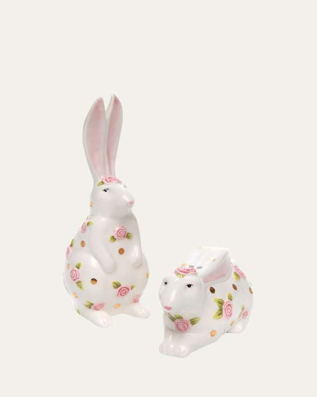 Really Rosy Salt & Pepper Shaker Set